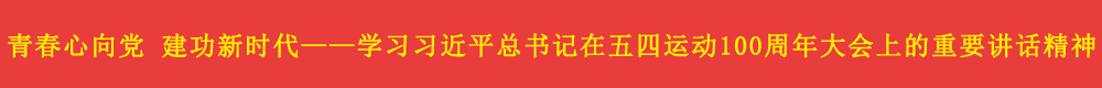 “青春心向党